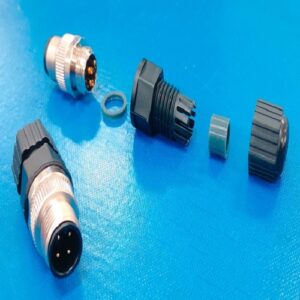 M12 A-code 4Pin Male Field Wireable Connector