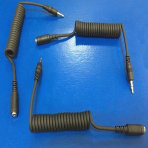 DC Plug to Jack Coil Cable Assembly