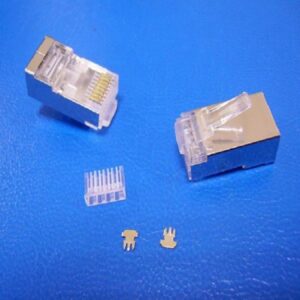 Cat.6 Modular Shielded Plug with Insert