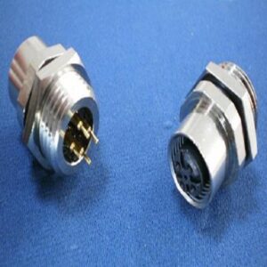 M12 D-code 4Pin Female Panel Mount Connector