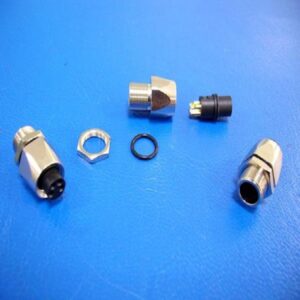 M8 4Pin Female Rear Panel Mount Connector