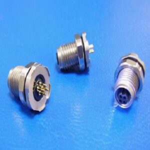 M5 4Pin Female Panel Mount Connector