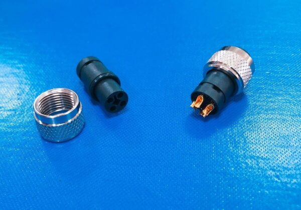 M12 T-code 4Pin Female Waterproof Connector