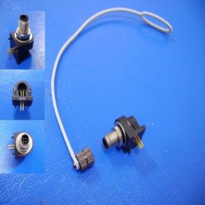 M5 4Pin 90° Panel Mount Connector