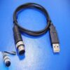 M12 4Pin Male Connector to USB Type A Cable Assembly