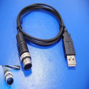 M12 A-code 4Pin Male Connector to USB Type A Cable Assembly