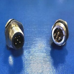 M12 B-code 5Pin Male Panel Mount Connector