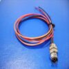 M9 5Pin Male Rear Panel Mount Connector Cable Assembly