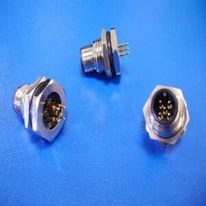 M12 A-code 5Pin Male Panel Mount Connector