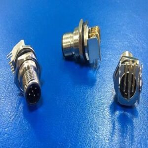 M12 A-code 5Pin Male Panel Mount Connector