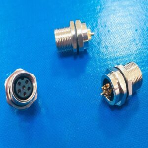 M8 6Pin Female Panel Mount Connector