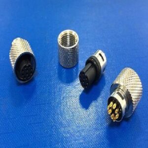 M12 A-code 10Pin Female Shielded Connector