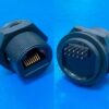 waterproof platic RJ45 female connector