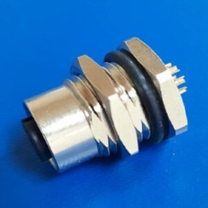 M12 A-code 5Pin Female Panel Mount Connector