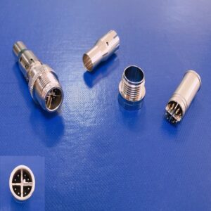 M12 X-code 8Pin Male Waterproof Connector