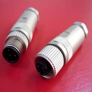 M12 A-code 4Pin Male Field Wireable Connector
