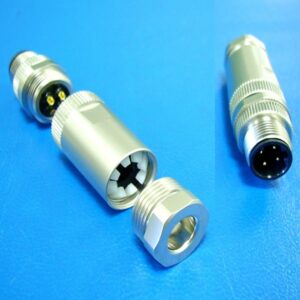 M12 D-code 4Pin Male Field Wireable Connector