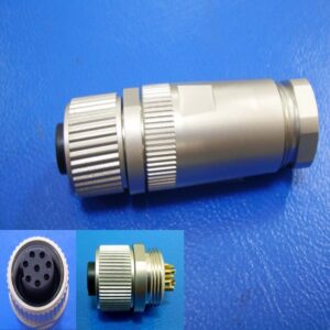 M12 A-code 8Pin Female Field Wireable Connector
