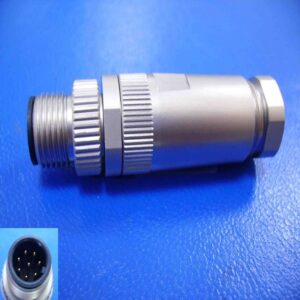 M12 A-code 8Pin Male Field Wireable Connector