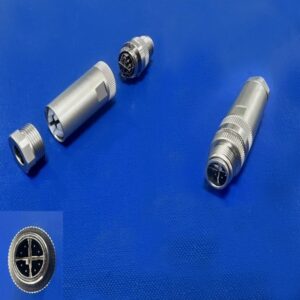 M12 X-code 8Pin Male Assembly Type Connector