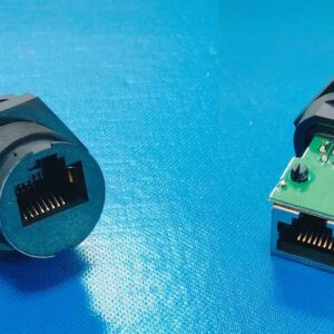 RJ45 8Pin Female Waterproof Adapter ( Lock Bayonet )