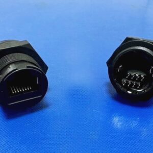 RJ45 Shielded Front Panel Mount, Locking Type Connector
