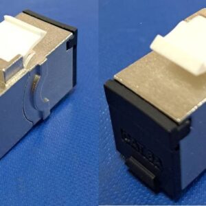 CAT.6A STP Keystone inline Coupler with Shutter