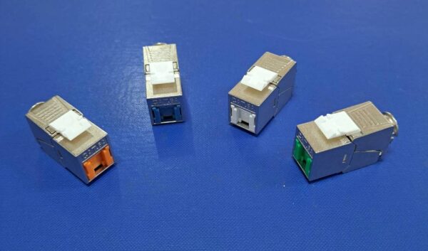 CAT.6A Shielded Keystone Jack,IDC Type with shutter.