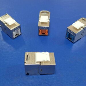 CAT.6A Shielded Keystone Jack with Shutter