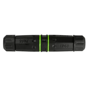IP68 Waterproof Simplex SC Fiber Optic Connector with Two Cable Glands