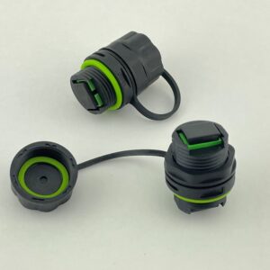 IP68 Waterproof Simplex SC Fiber Optic Connector with Dust Cap